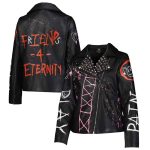 Alexa Bliss Friends for Eternity Jacket – Women’s Black Leather Look