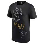 Becky Lynch Held Down By The Man T-Shirt – Black WWE Fan Tee - Image 2