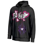AJ Lee Spider Web Hoodie Black – Women’s Graphic Wrestling Hoodie - Image 2